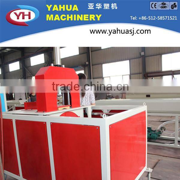 Automatic plastic pipe cutting machine/full automatic PVC UPVC HDPE PE plastic pipe cutting unit machine