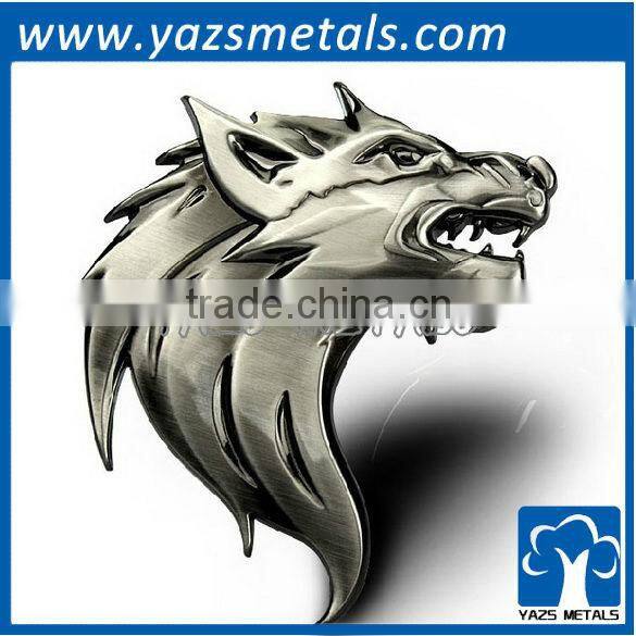 supply metal chrome car emblems