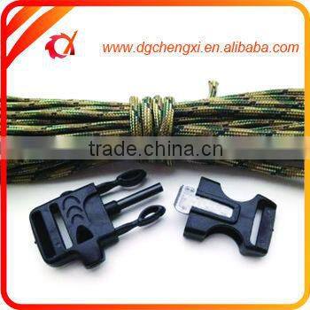 Wholesale Good Quality 550 Paracord Bracelet with plastic buckle