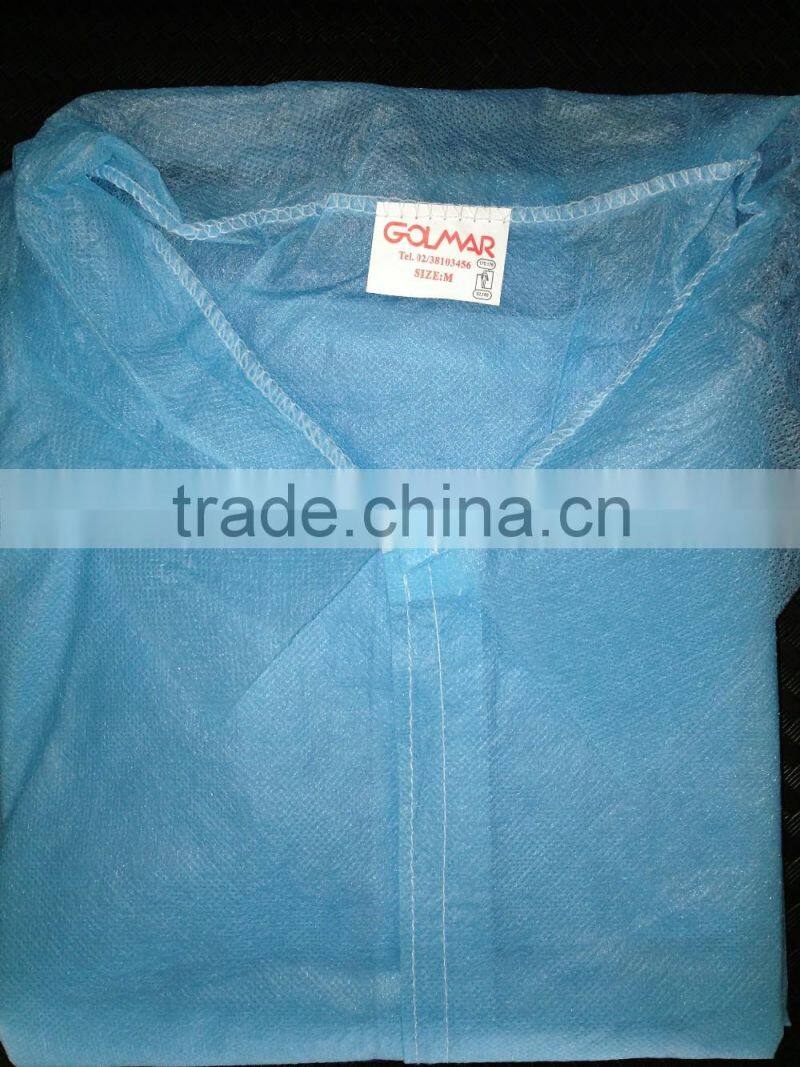 Non-woven Disposable Isolation Gown