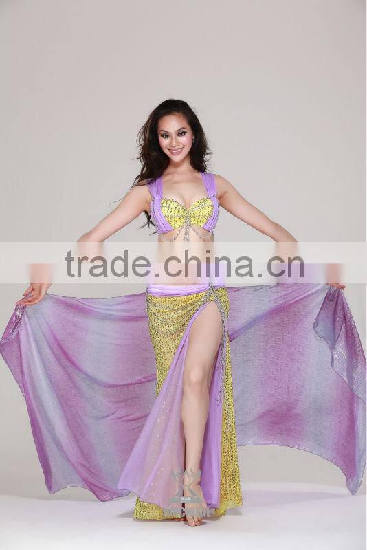 Cheap Belly Dancing Costumes Veil, Performance Fancy Veil (SJ017)