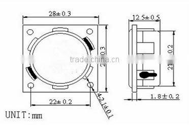 FBF2828 bluetooth media speaker multimedia speaker mini sound box speaker (FBELE)