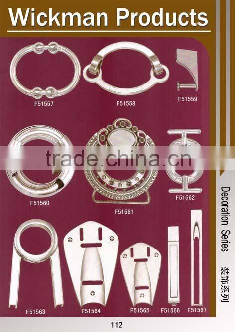 shoe accessories metal shoe decorative