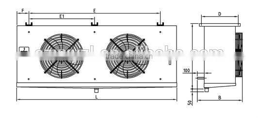 Mini cool cold room small portable evaporative air cooler