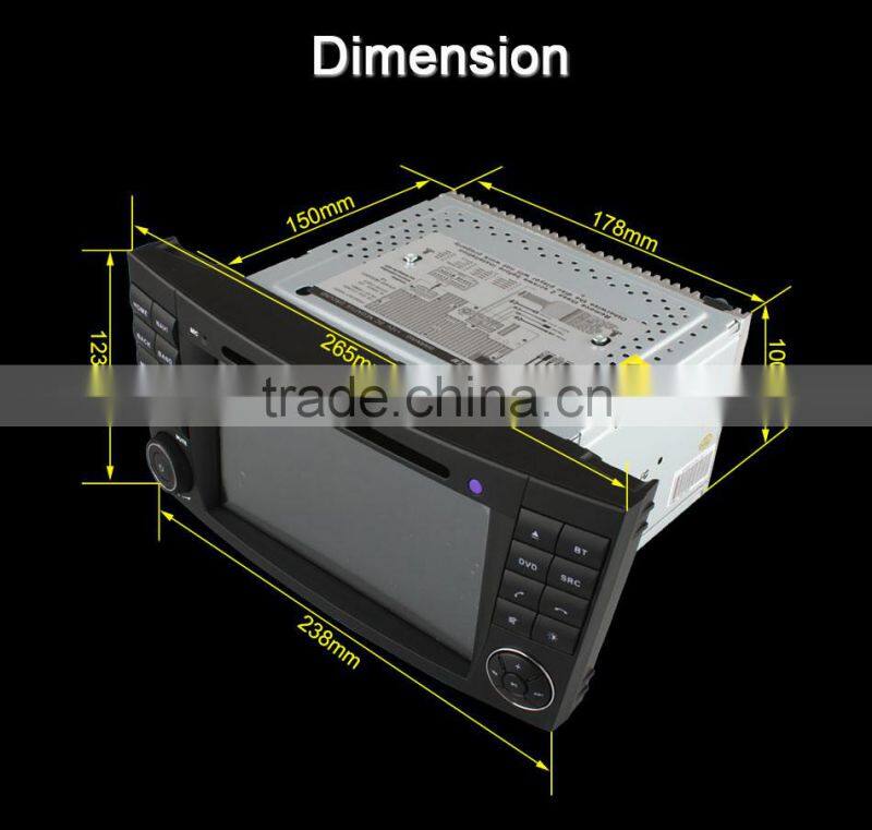 Ownice Quad core android 4.4 car video player For Benz CLS W219 2005-2006 support TV OBD wifi DAB mirror link canbus