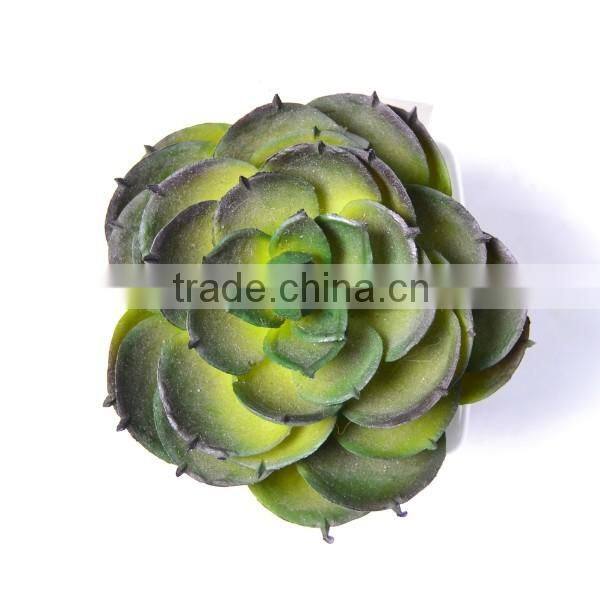 Artificial Echeveria Succulent Desk Top Plant in Pot