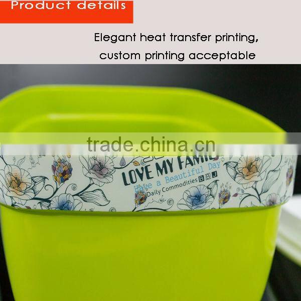 2014 hot eco friendly plastic food container, heating up bento lunch box