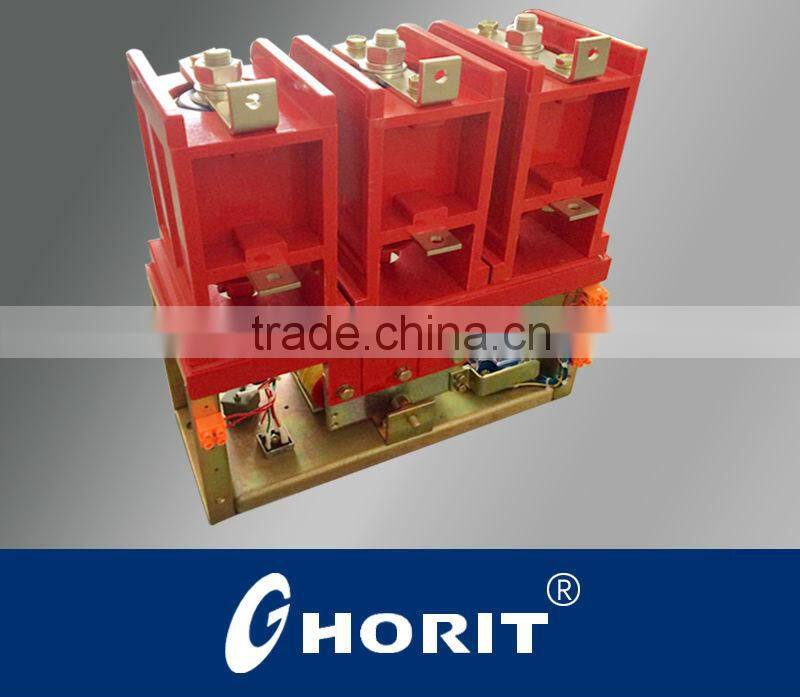 ISO9001 Mining 7.2KV 12KV 400A AC 1 Pole Vacuum Contactor