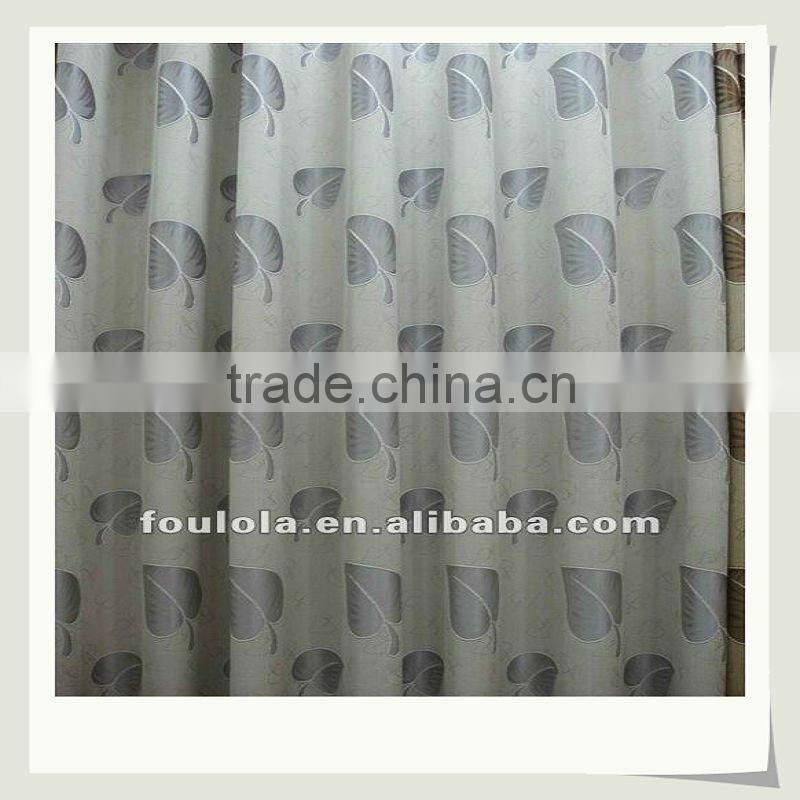 Simple Design European Style Polyester 2.8m Width 170g/m2 Bedroom Curtain Fabric Material