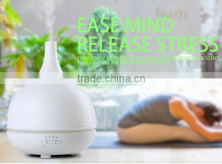 2016 New Color-Changing LED Ultrasonic Aromatherapy Diffuser,Large-sized ultrasonic diffuser with 1 year warranty GH2189D