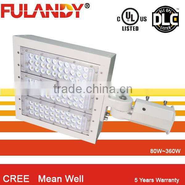 DLC Cree led shoe box light 150w 180w 200w tennis court lighting