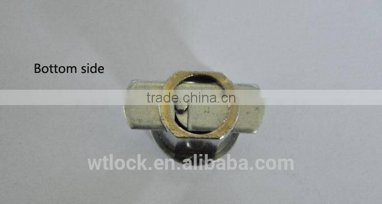 Zinc alloy cam lock for cabinets wooden cabinets wardrobe steel office furniture with fixer