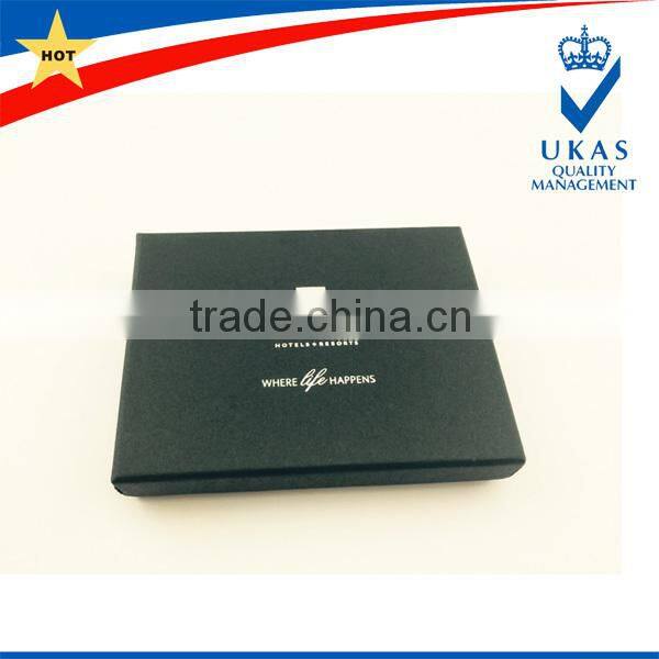 hot genuine leather card holder with 3 slots each side