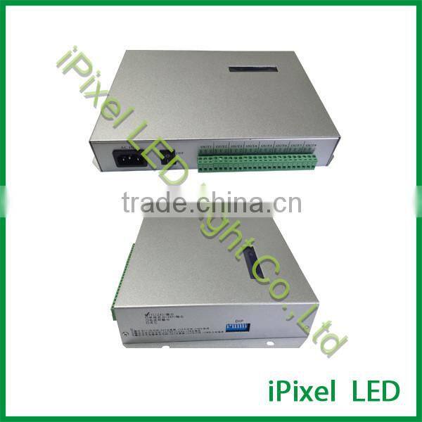 DAT CLK single line and double line spi signal ic led controller T-1000