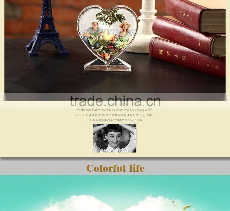 Love Shape Crystal Wedding Gift For Guest