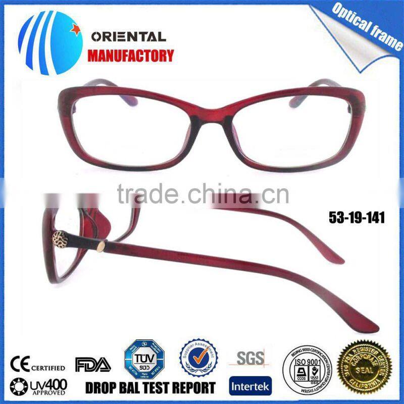 2015 vogue Butterflies lady optical glasses