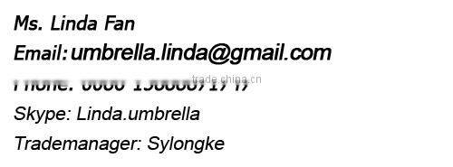 24" Wooden Straight Umbrella Lotus photo print umbrellas