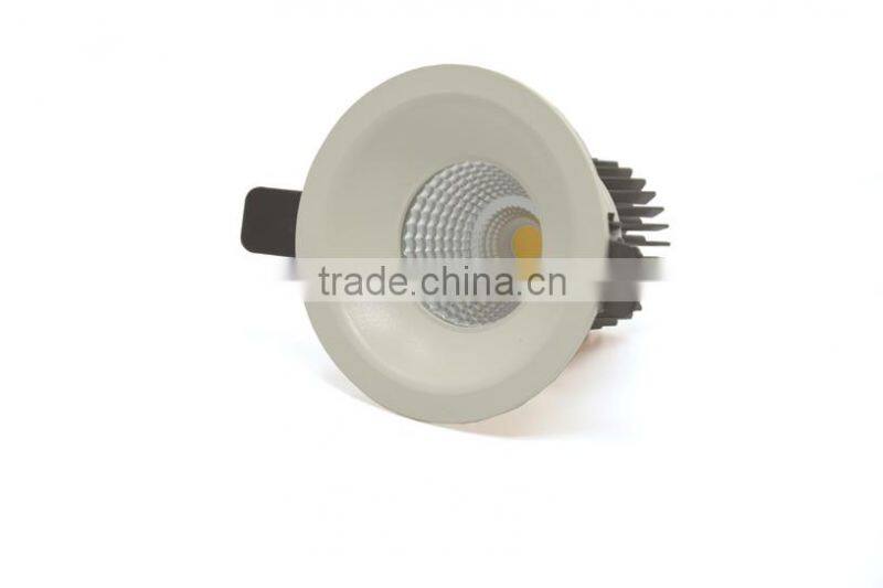 Bridgelux COB Recessed 8watts Matt White 8w Led Downlight TEC002C8WS