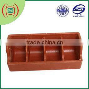 Double plastic pig feed water trough