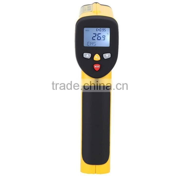 No touch laser thermometer infrared/laser temperature thermometer -50~650C