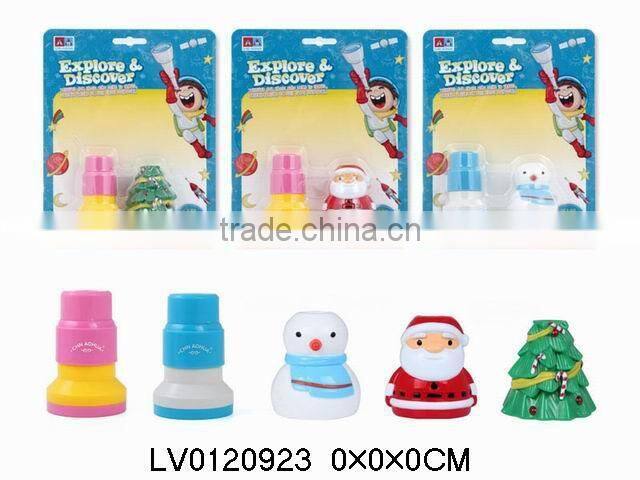 Mini toy telescopes with Christmas gift set for promotion gift