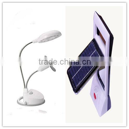 2013 hot sale usb led desk lamp with fan