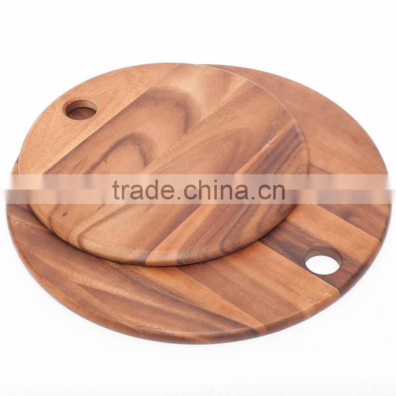 Brown Acacia Wood Cutting Chopping Board