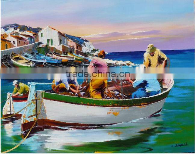 china handmade Figure oil painting canvas painting colorful painting