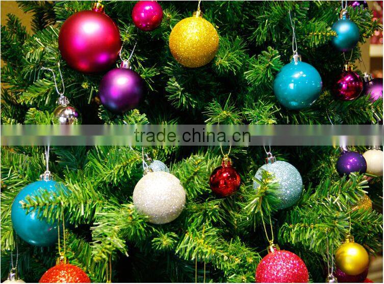 Wholesale Custom Christmas Crystal Ball Baubles XMAS Tree Ornament