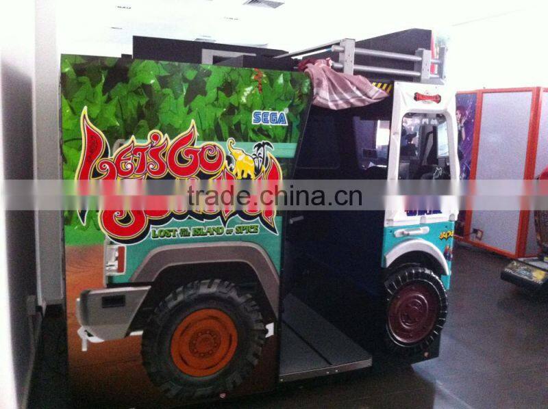 Simulator Shoting arcade game machine let 's go jungle Coin Operated Gun Shooting Game Machine