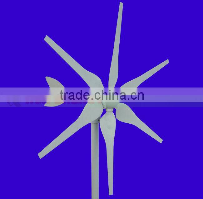 300w Wind generator 24V/12V optional+wind controller+600w off grid pure sine wave inverter.