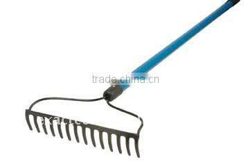 BOW RAKE WITH FIBERGLASS HANDLE IN TOOLS