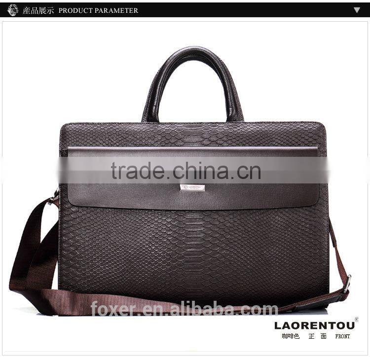 pu leather lawyer briefcase business laptop bag leather attache case