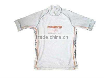 Custom Neoprene Short Anti uv Surfing rash guard made by Lycra