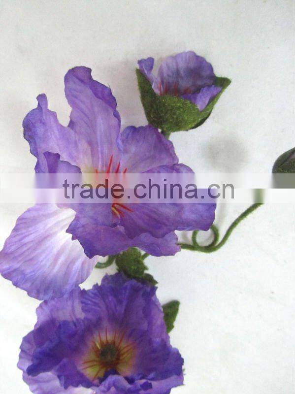 artificial poppy flower YL030