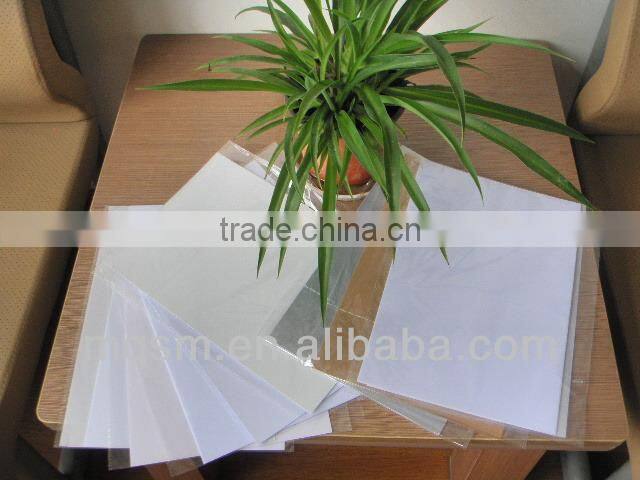 No-Laminated Material Instant white inkjet pvc