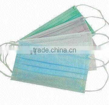 Disposable Flat Face Mask With Earloop
