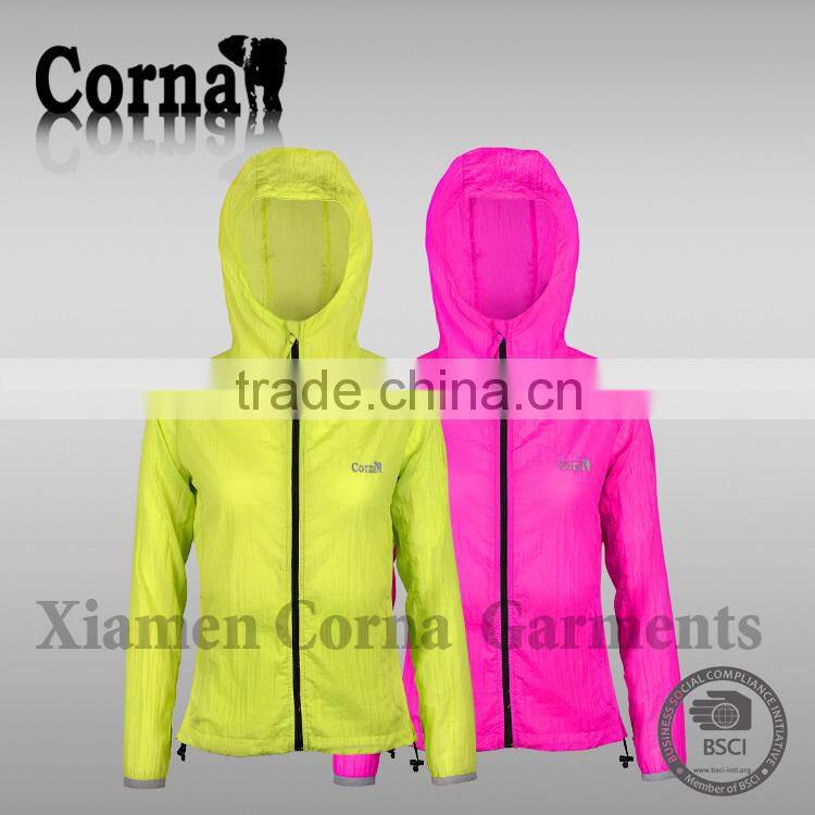 Women custom brand sport fitness woven travel sun protective clothing casual wear