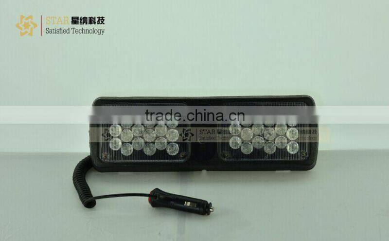 CE certificated 12V Wholesale 0.5W*36 led visor light bar led visor deck dash led lights