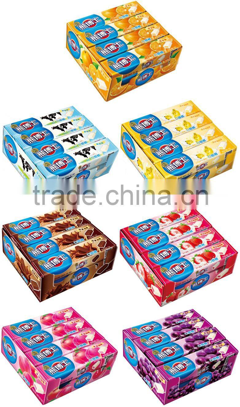 HFC Dr. Bear 6114 chewing/chewy candy peach flavour