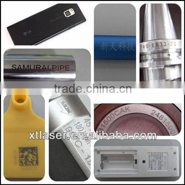 fiber laser 50w metal engraving machine for sale XTLASER IN CHINA