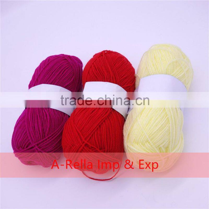 pure cotton yarn 50g/ball china supplier , high quality