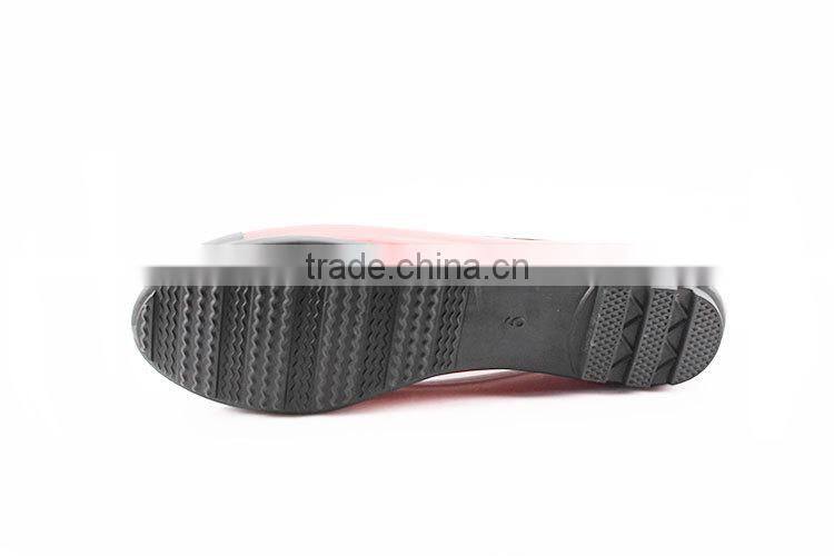 High quality Low price Rubber Waterproof rain boots with skulls