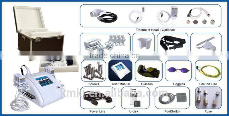 2017 Newest design! professional cold laser weight loss machine with 650nm and 940nm