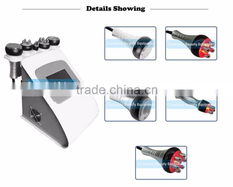 5 in 1 Weight Loss Beauty Device !!! Vacuum Cavitation Slimming Machine in USA