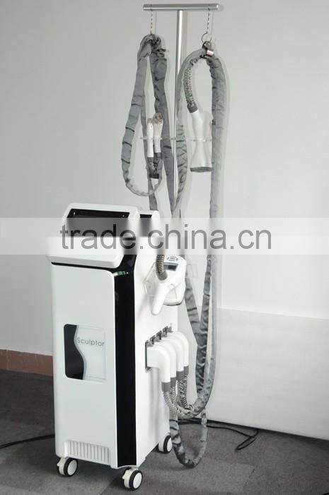 2016 Super Body Shaping Equipment With 4 Vacuum Roller RF Handpieces and 40k cavitation head N8 PLUS