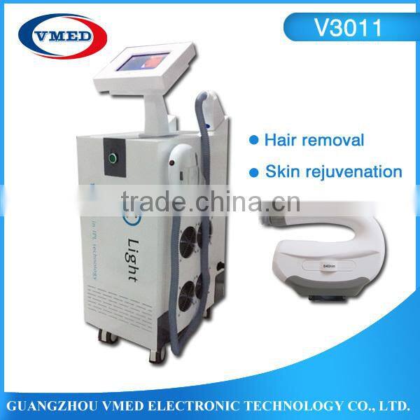 Professional E-light IPL permanent hair removal equipment rf skin rejuvenation