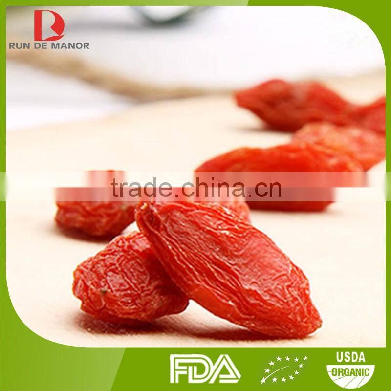 Organic Goji Berry/red wolfberry/manufacturer goji/certified organic goji berry