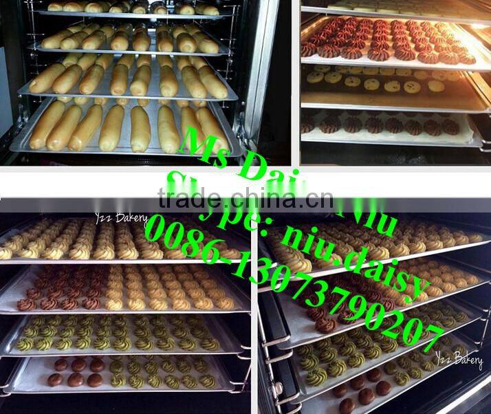 commercial bread baking oven/biscuit baking machine/croissant bread baking machine