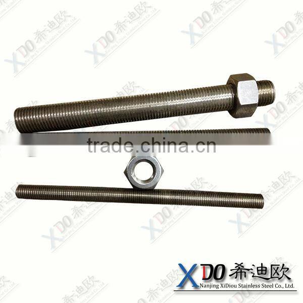 Inconel601 high strength hardware fastener din standard stainless steel hexagon nut din 934